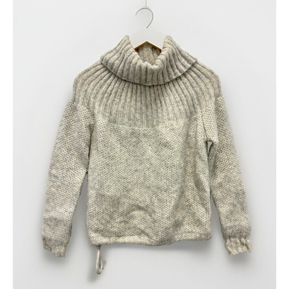 Madewell Snowbound Drawstring Pullover Sweater Size S - Picture 4 of 8